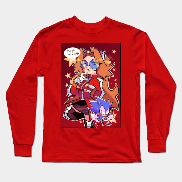 eggman girls Long Sleeve T-Shirt by Klaudiapasqui 96